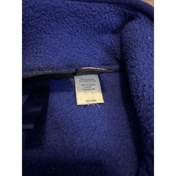 Vintage Patagonia Synchilla Mens L 25735 Blue Marsupial 1/2 Zip Fleece Pullover - Picture 8 of 11
